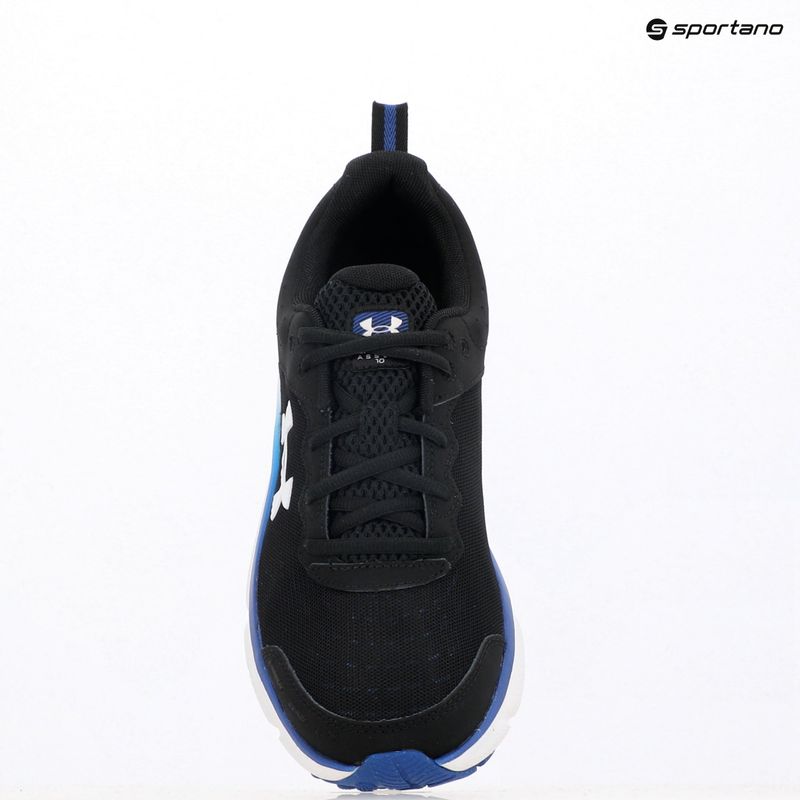 Buty do biegania męskie Under Armour Charged Assert 10 black/royal/white 9
