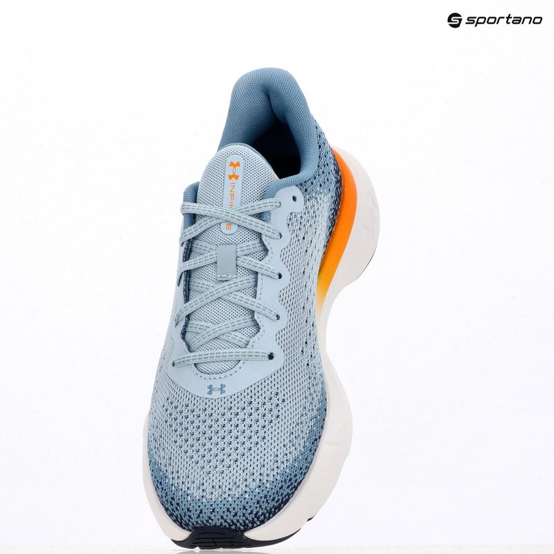 Buty do biegania męskie Under Armour Infinite blue calm/blue smoke/squad orange 9