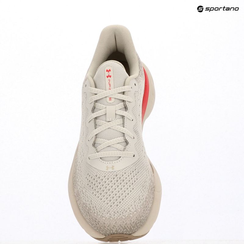 Buty do biegania męskie Under Armour Infinite summit white/khaki base/racer red 9