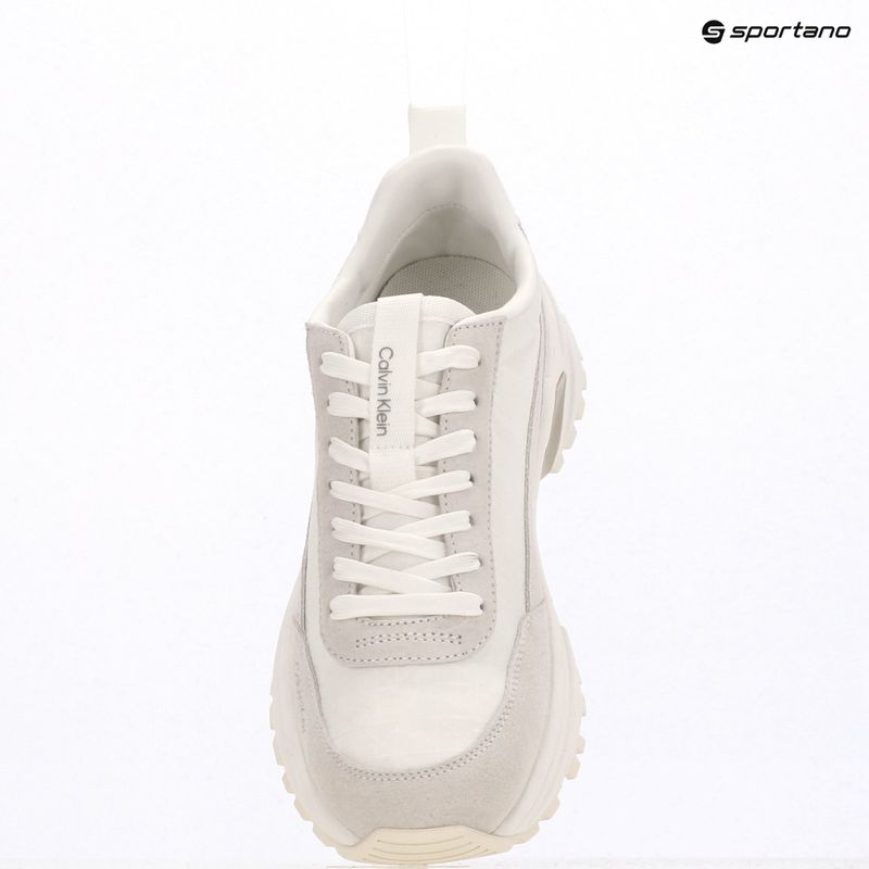 Buty damskie Calvin Klein YW0YW01995 Hike Runner Casual Ny-Su AOP WN white/marshmallow/feather gray 9