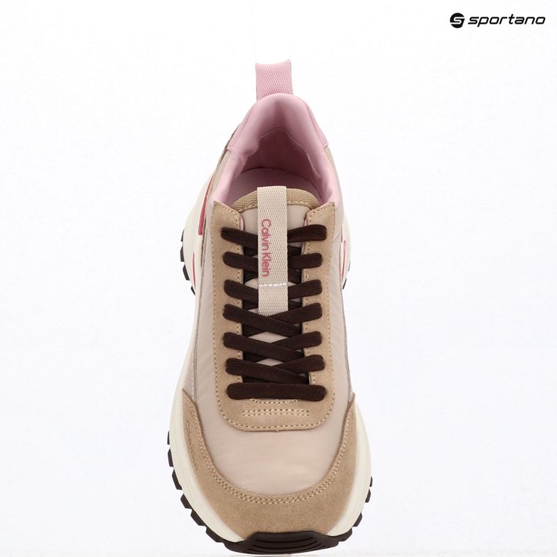 Buty damskie Calvin Klein YW0YW02075 Hike Runner MG Nylon Mix chateau/silver mink/pink 9