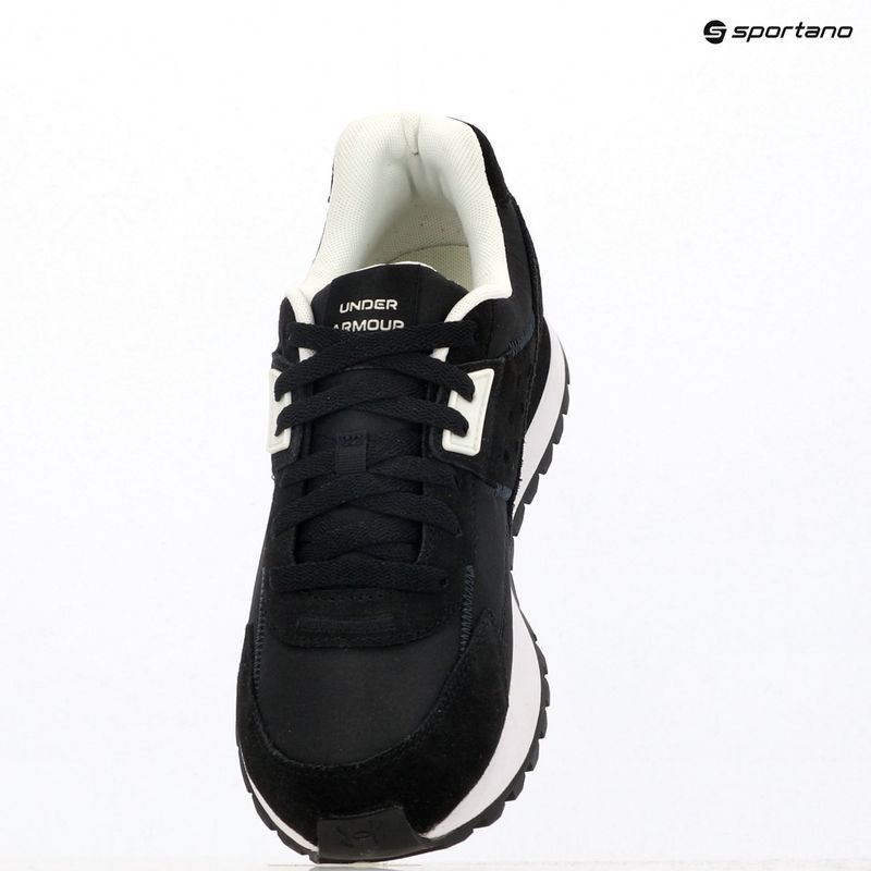 Buty treningowe męskie Under Armour Essential Runner black/white/blach 9