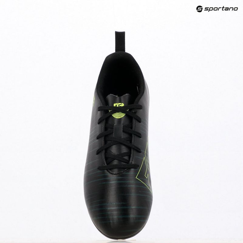 Buty piłkarskie dziecięce PUMA Future 8 Play FG/AG Jr puma black/fizzy light/green terrain 9