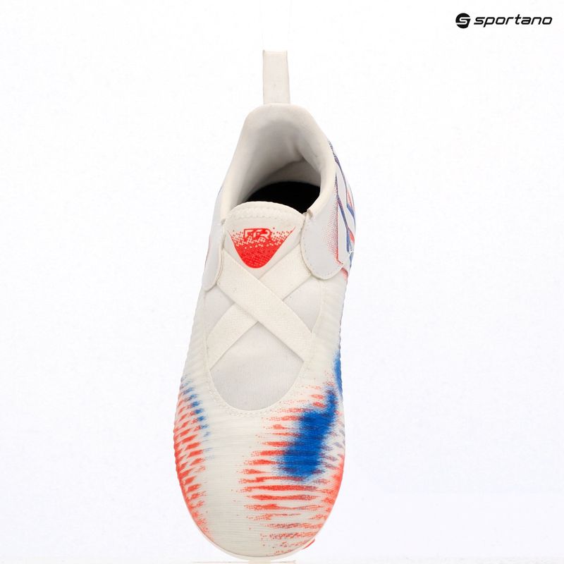 Buty piłkarskie dziecięce PUMA Future 8 Match LL FG/AG Jr puma white/puma black/glowing red 10
