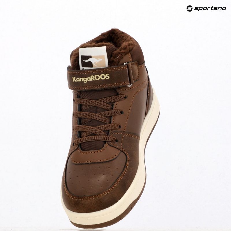 Buty dziecięce KangaROOS K-CP Bound Mid EV slate black/blond wood 9
