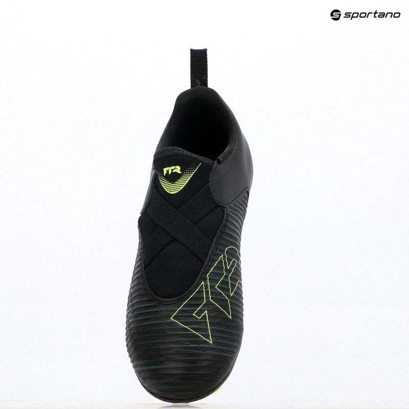 Buty piłkarskie dziecięce PUMA Future 8 Match LL FG/AG Jr puma black/fizzy light/green terrain 13