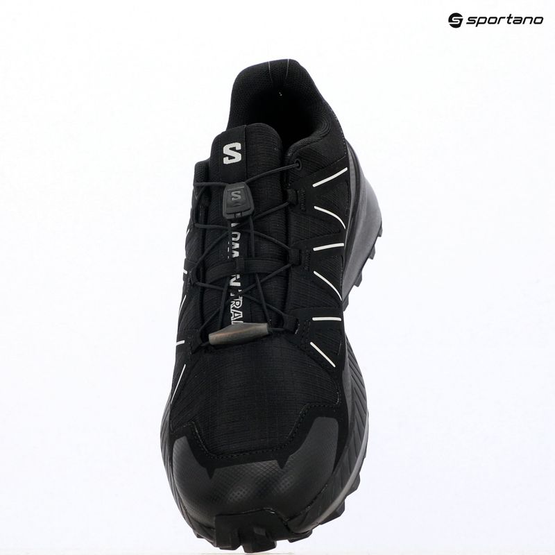 Buty do biegania męskie Salomon Speedcross Peak black/black/glacier gray 10