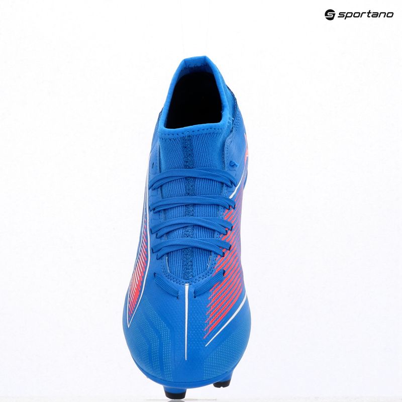 Buty piłkarskie męskie PUMA Ultra 6 Play+ FG/AG ultra blue/puma white/glowing red 9