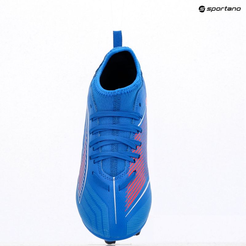 Buty piłkarskie dziecięce PUMA Ultra 6 Match FG/AG Jr ultra blue/puma white/glowing red 11