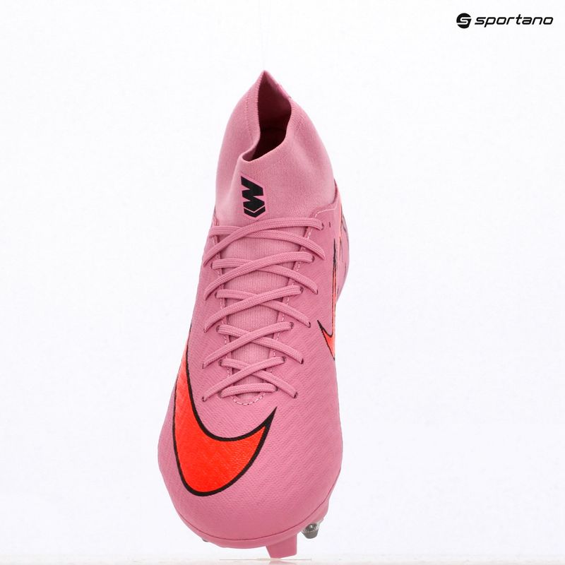 Buty piłkarskie męskie Nike Mercurial Superfly 10 Academy SG-Pro magic flamingo/black/total crimson 20