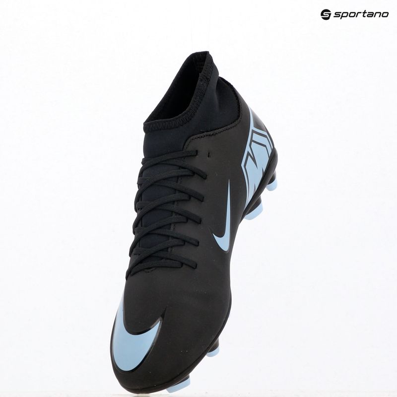 Buty piłkarskie męskie Nike Mercurial Superfly 10 Club FG/MG black/ice blue 12