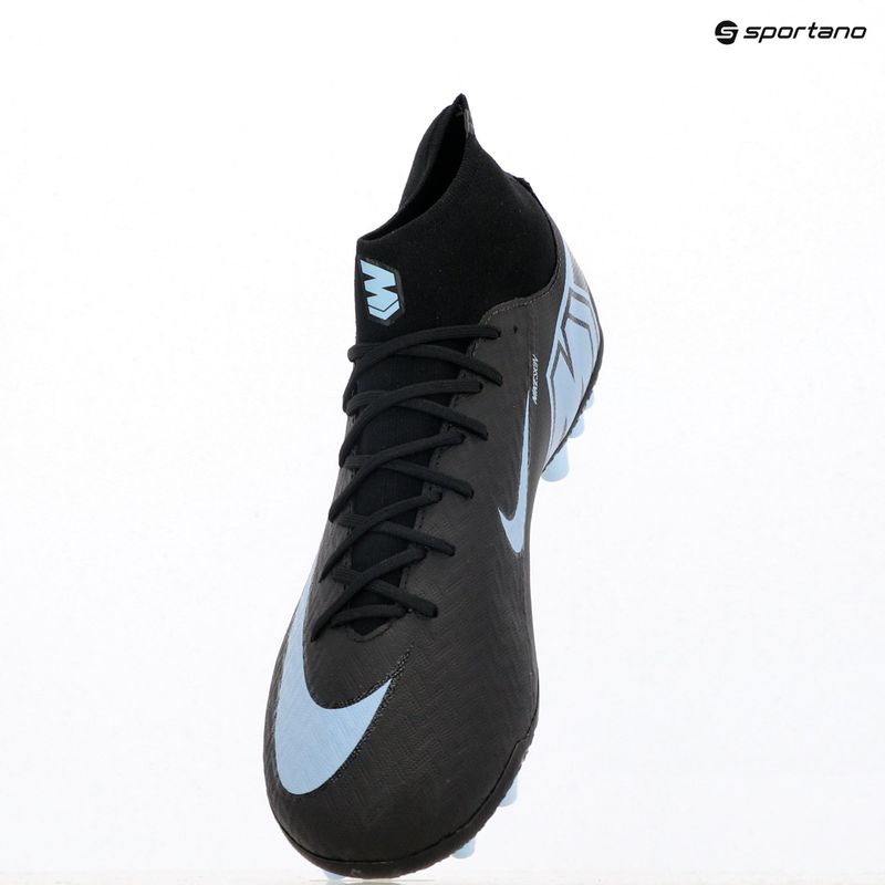 Buty piłkarskie męskie Nike Mercurial Superfly 10 Academy AG black/ice blue 9