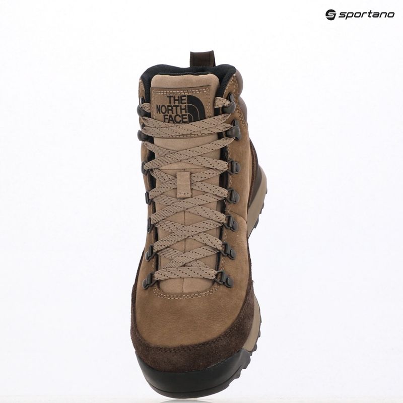 Buty męskie The North Face Back To Berkeley IV Leather WP demitasse brown/garnet 15
