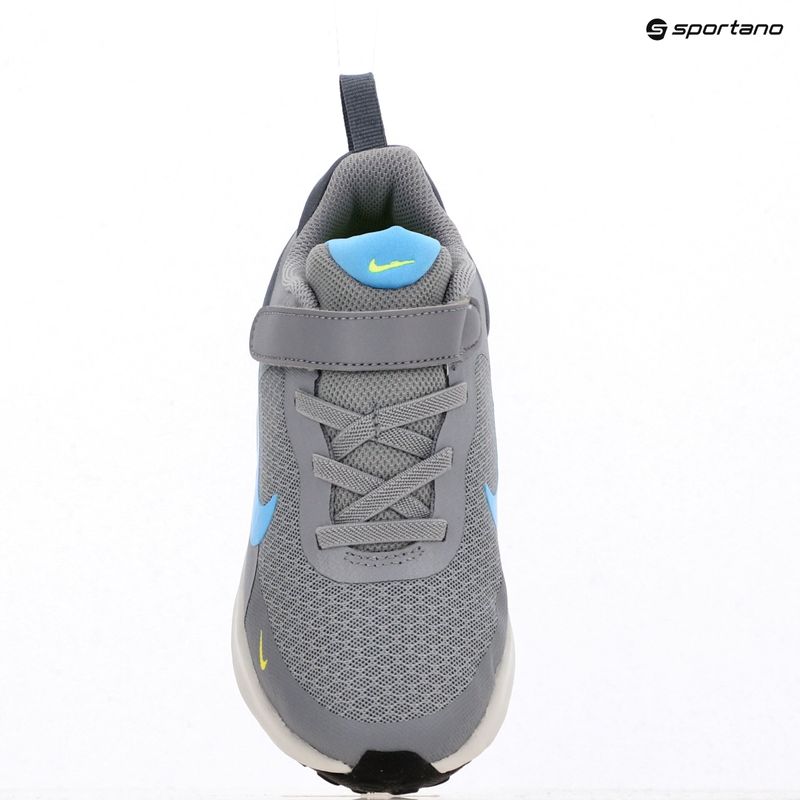Buty dziecięce Nike Revolution 7 cement grey/university blue/light carbon 9