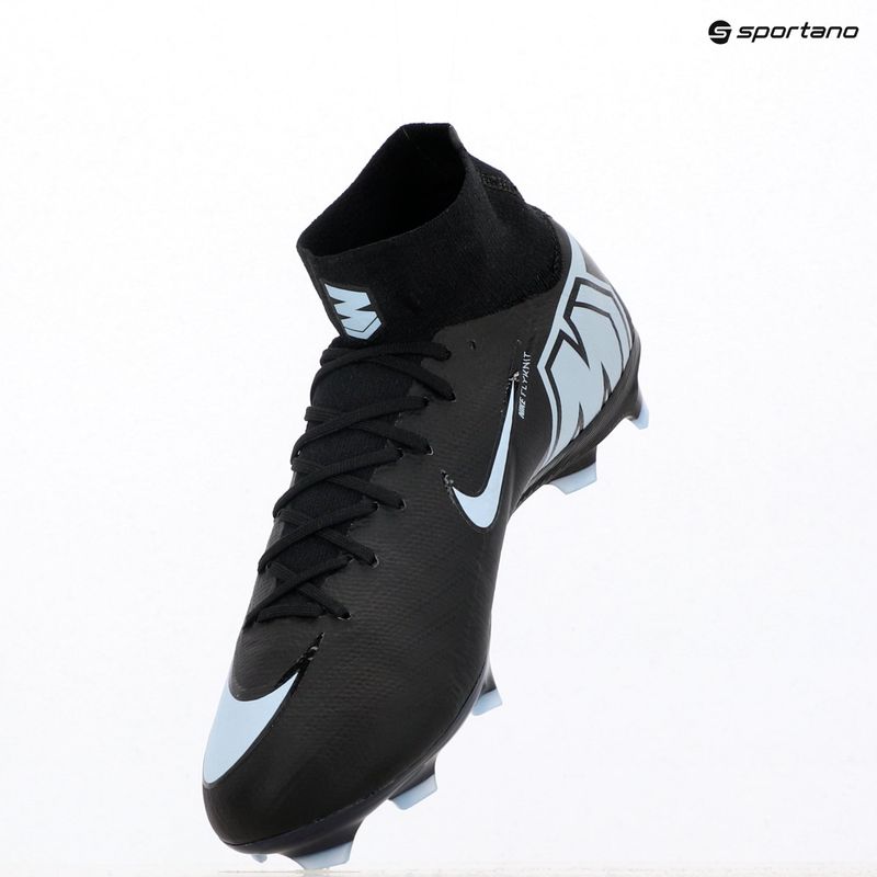 Buty piłkarskie męskie Nike Mercurial Superfly 10 Pro FG black/ice blue 18