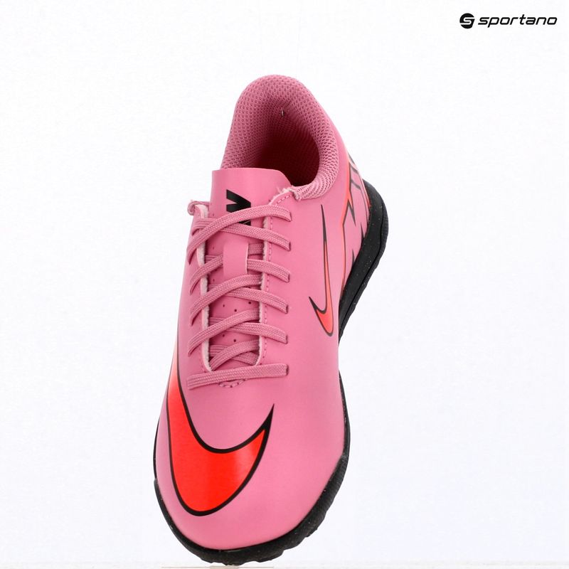 Buty piłkarskie dziecięce Nike Mercurial Vapor 16 Club TF magic flamingo/black/total crimson 11
