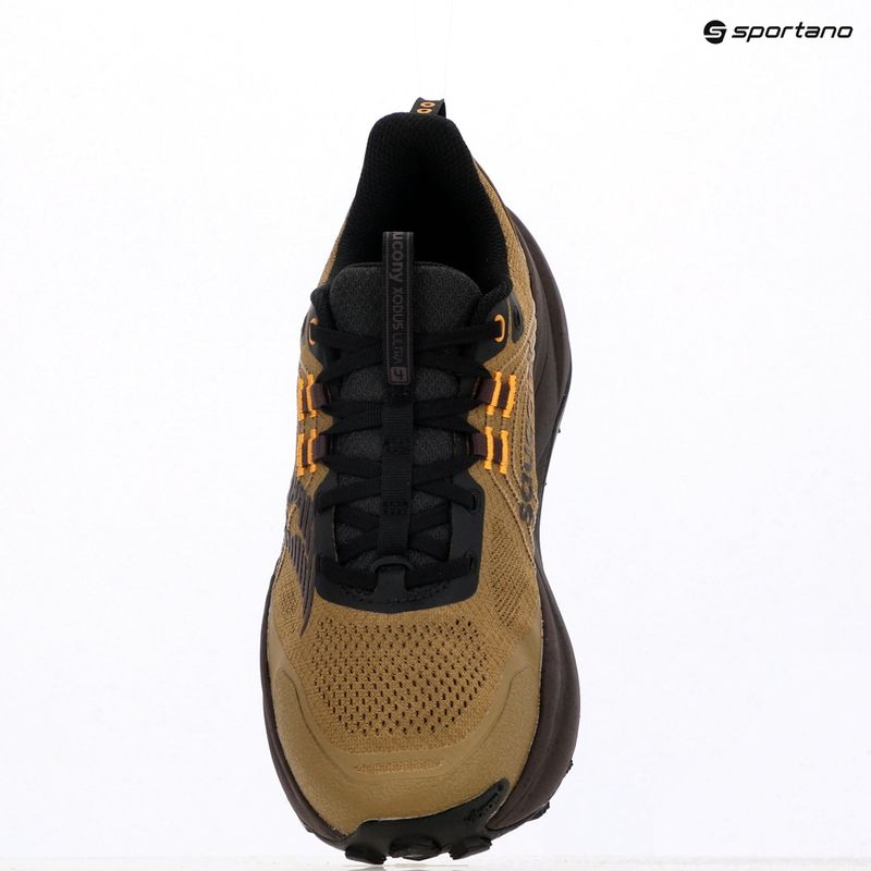 Buty do biegania męskie Saucony Xodus Ultra 4 kodiak/wine 15