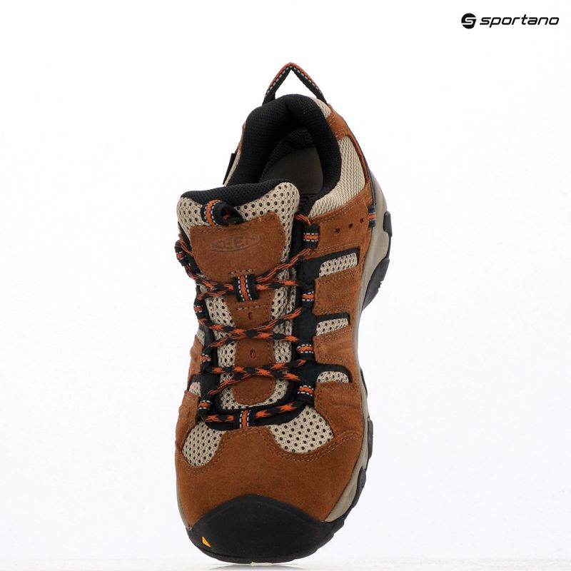 Buty trekkingowe męskie KEEN Headout Waterproof bison/fossil orange 11