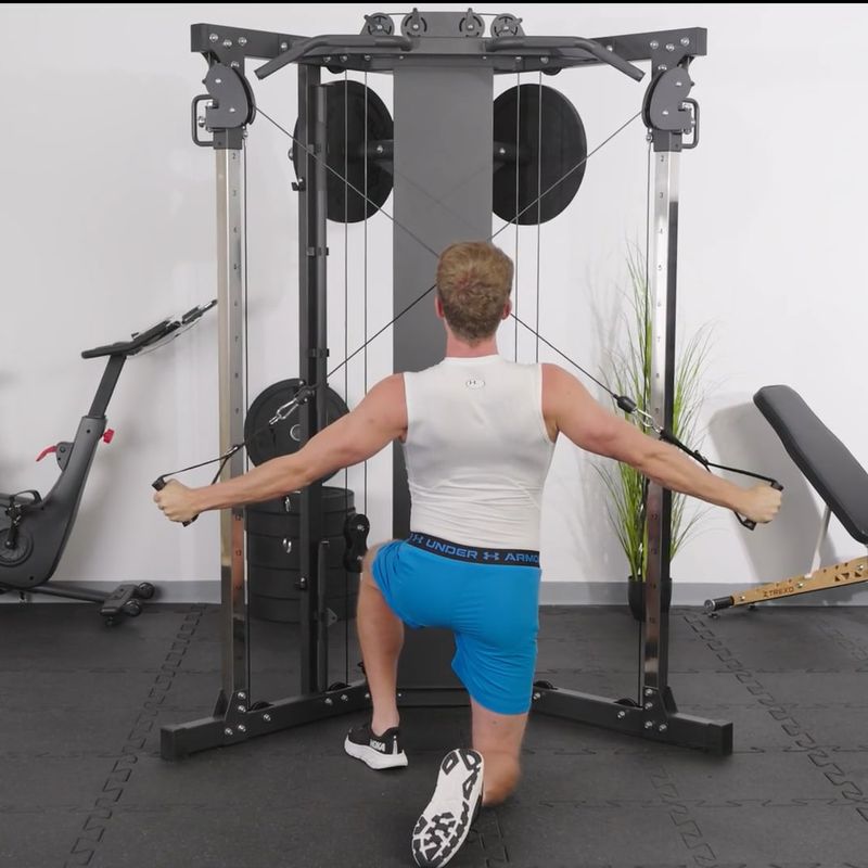 Brama treningowa TREXO Odys czarny 14