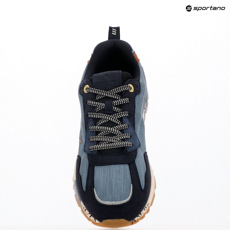 Buty męskie Aeronautica Militare 252SC0276UCT03380 multicolor jeans/marrone 9