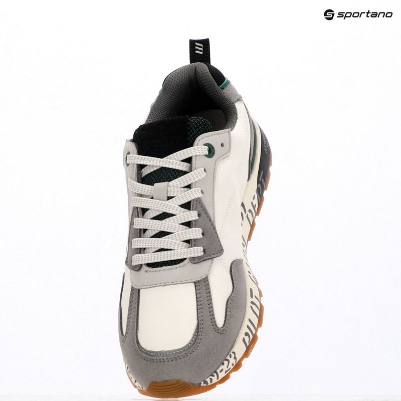 Buty męskie Aeronautica Militare 252SC0276UCT03380 multicolor bianco/grigio/verde 9