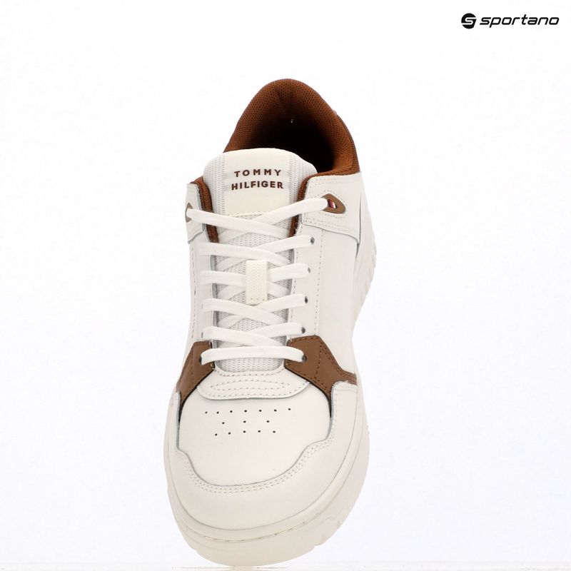 Buty męskie Tommy Hilfiger Basket Core Lite Lth Mix ecru 9