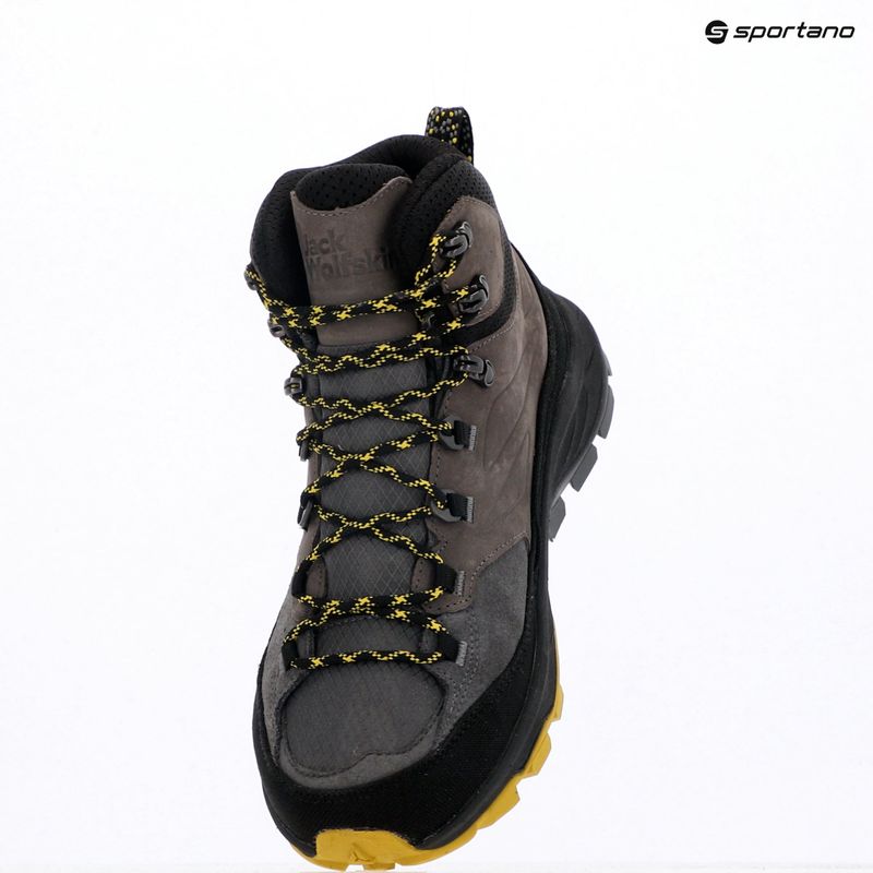 Buty trekkingowe męskie Jack Wolfskin Cyrox Texapore Mid slate 21