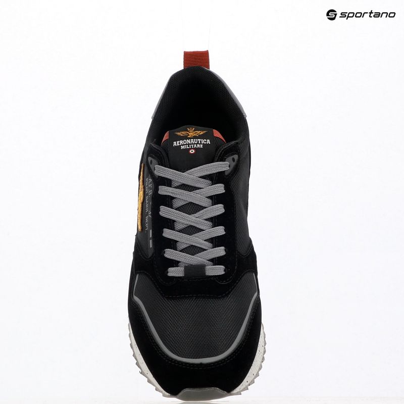 Buty męskie Aeronautica Militare 252SC0288UCT03545 jet black 9