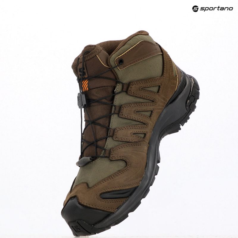 Buty trekkingowe męskie Salomon XA Tracker GTX earth brown/olive night/black 10