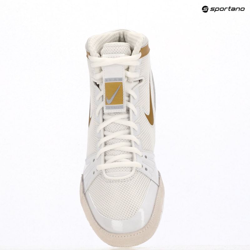 Buty bokserskie Nike Freek white/metallic gold/cool grey 12