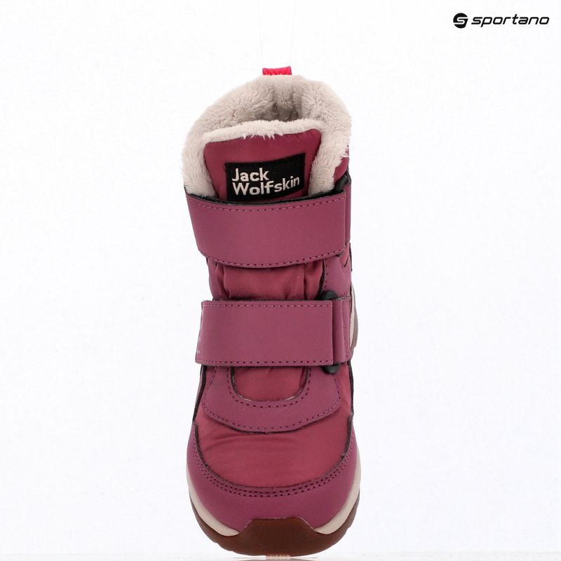 Buty dziecięce Jack Wolfskin Polar Bear-B Texapore Mid Vc raisin 10