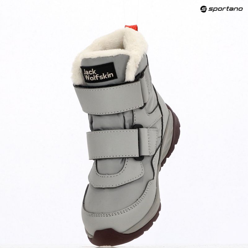 Buty dziecięce Jack Wolfskin Polar Bear-B Texapore Mid Vc rainstorm 12
