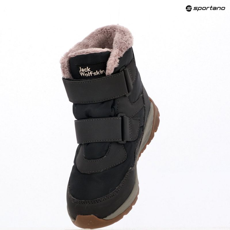 Buty dziecięce Jack Wolfskin Polar Bear-B Texapore Mid Vc phantom 10