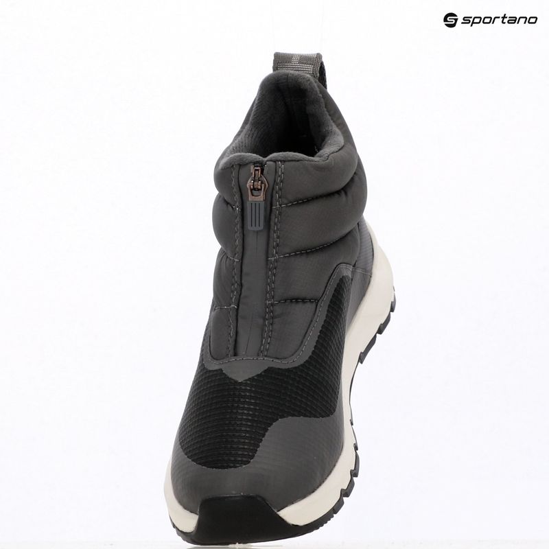 Śniegowce damskie The North Face Thermoball Progressive Zip II Wp anthracite grey/white ash 16