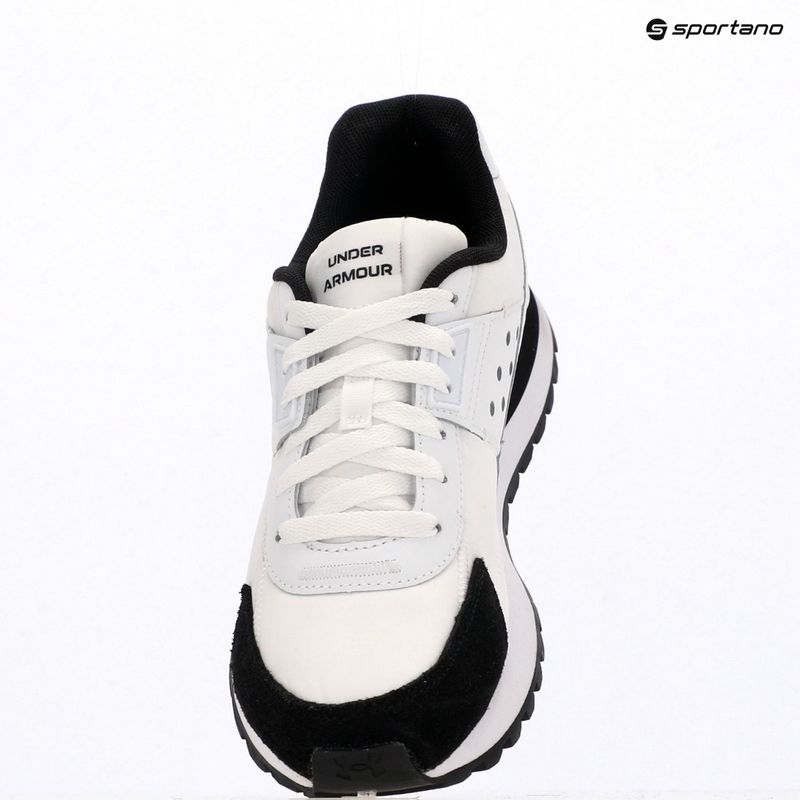 Buty treningowe męskie Under Armour Essential Runner white/black/black 11