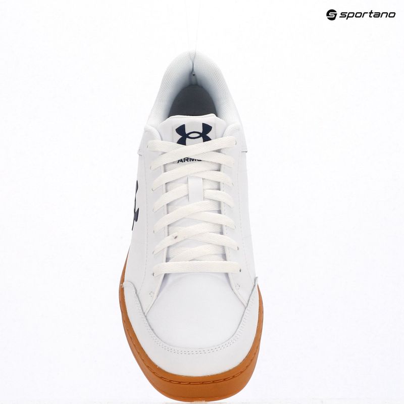 Buty treningowe męskie Under Armour Official white/gum rubber/washed navy 11