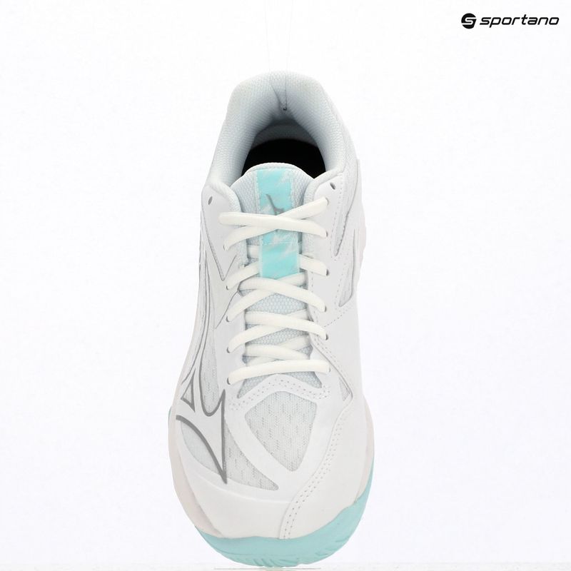 Buty do siatkówki damskie Mizuno Thunder Blade Z white/blue tint 15