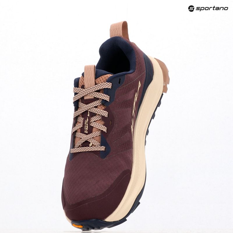 Buty do biegania damskie Altra Lone Peak 9+ maroon 16
