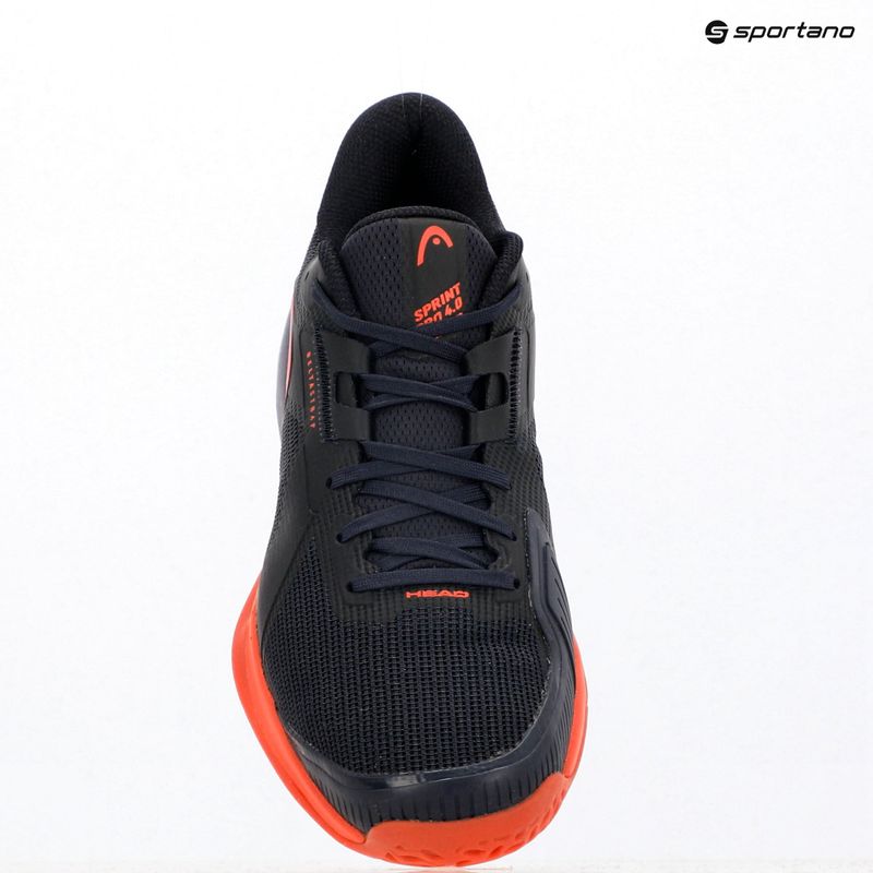 Buty do squasha HEAD Sprint Pro 4.0 Indoor dark blue/red 10