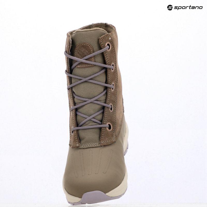 Śniegowce damskie Columbia Moritza Shield Omni-Heat V2 wet sand/lavender pearl 20