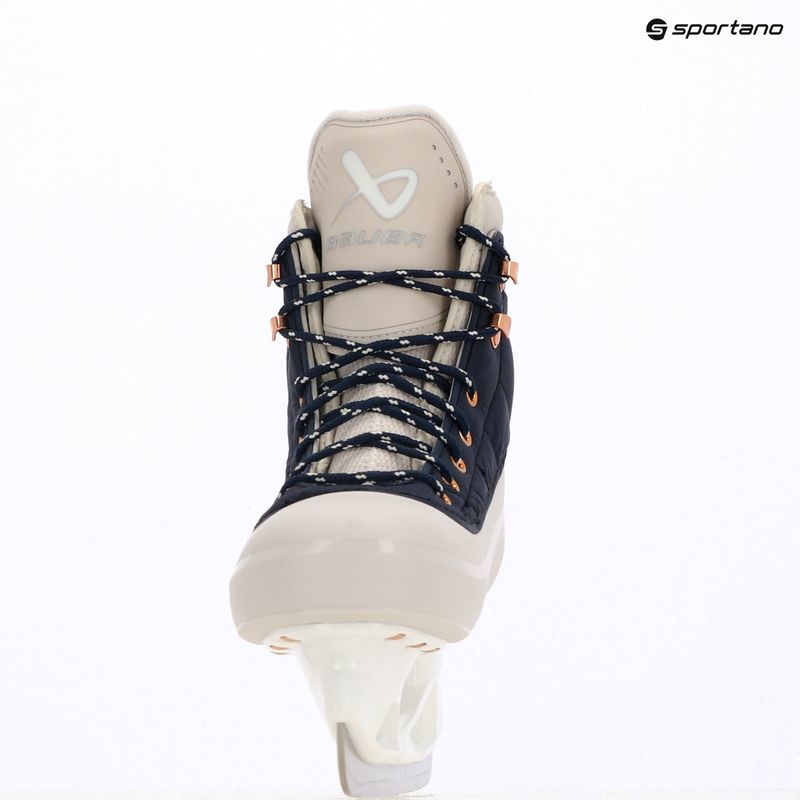 Łyżwy dziecięce Bauer Radiant Heated Jr white/black 14