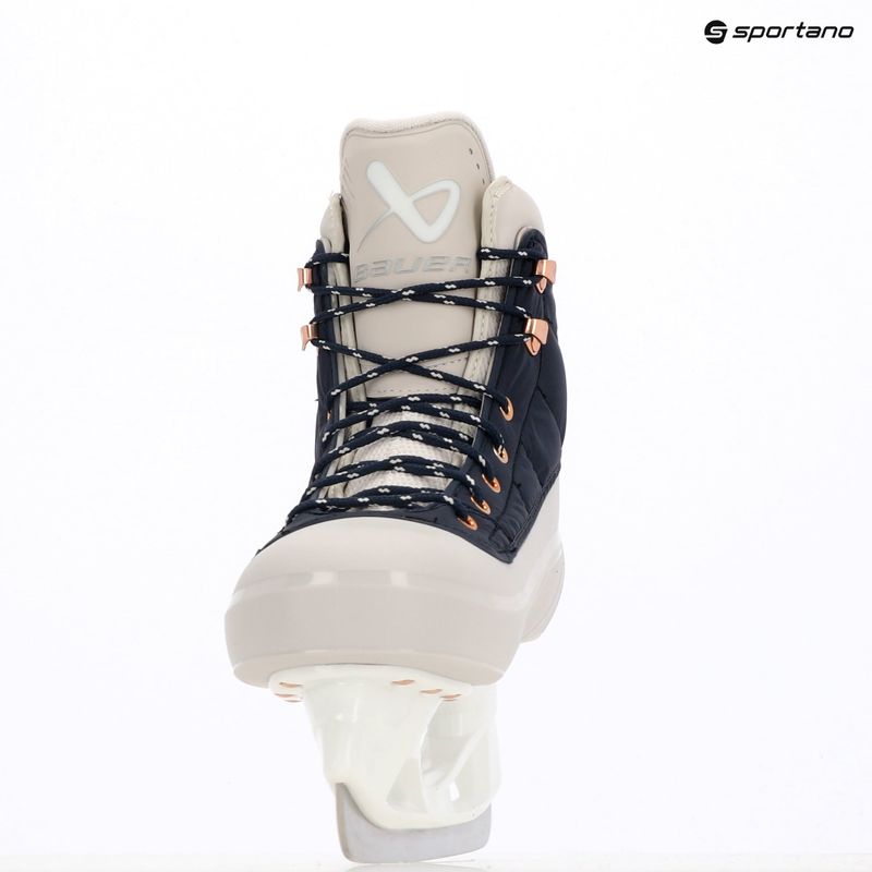 Łyżwy Bauer Radiant Heated Sr white/black 14