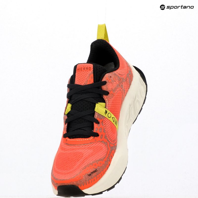 Buty do biegania damskie New Balance Fresh Foam X Hierro v8 orange/white/yellow 9