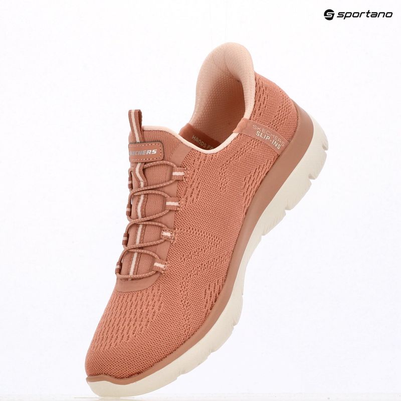 Buty damskie SKECHERS Summits Dream Chaser rust 9