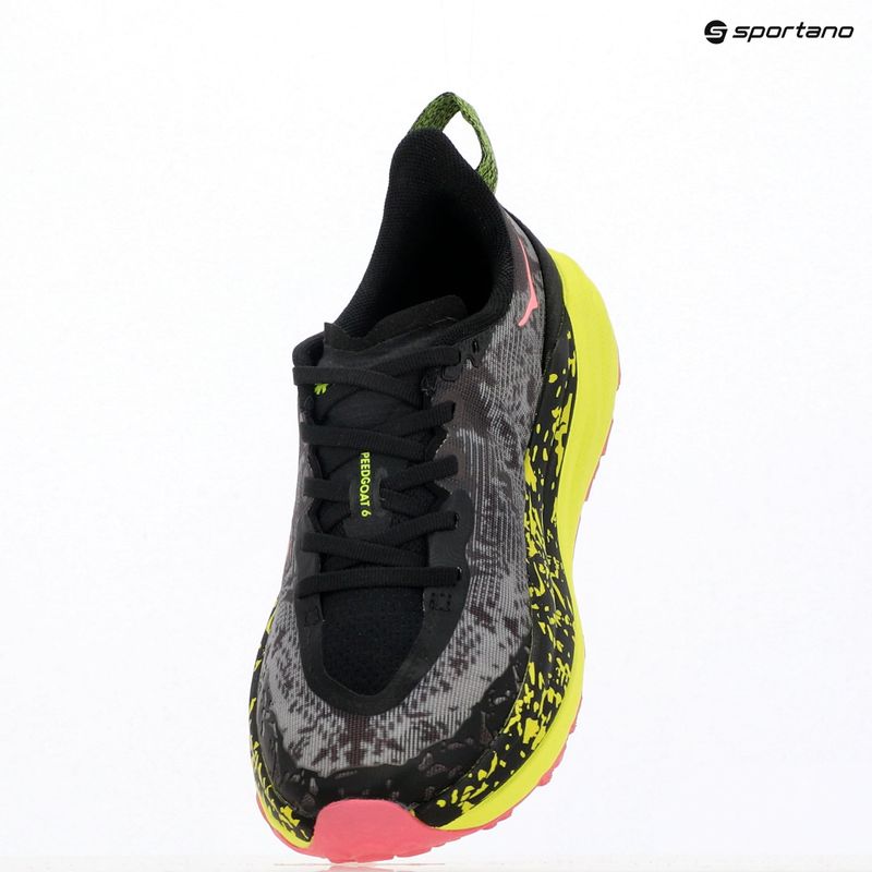 Buty do biegania damskie HOKA Speedgoat 6 black/neon rose 18