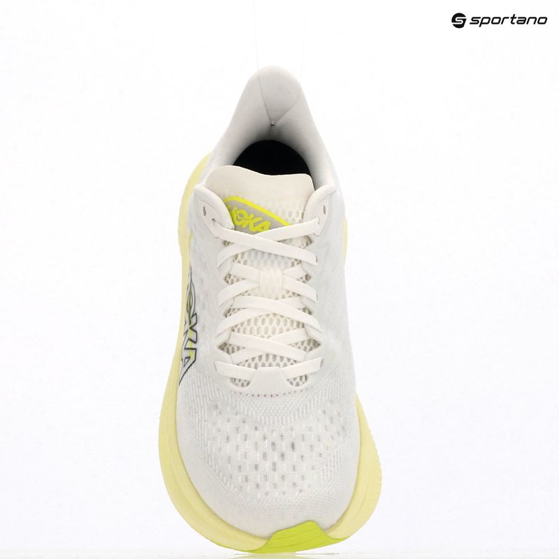 Buty do biegania damskie HOKA Mach 6 white/neon hoka citrus 18