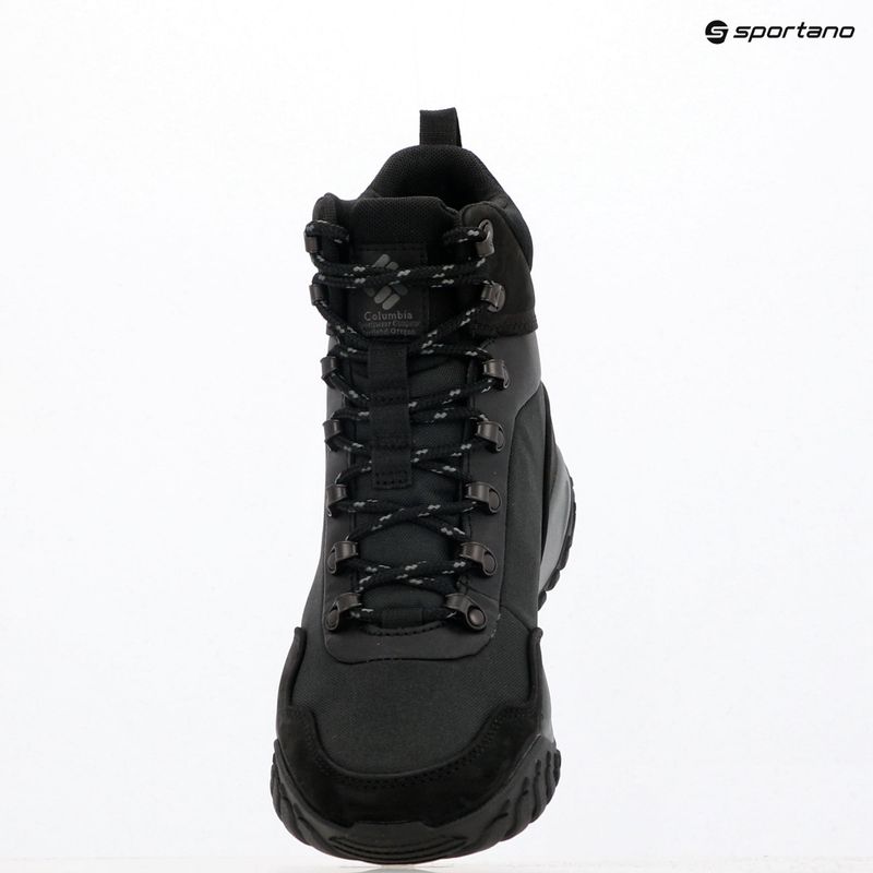 Buty trekkingowe męskie Columbia Burnsider Omni-Heat Infinity black/city grey 13