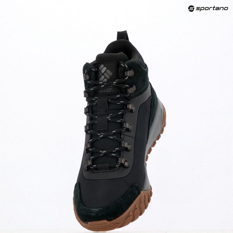 Buty męskie Columbia Burnsider Waterproof black/city grey 15