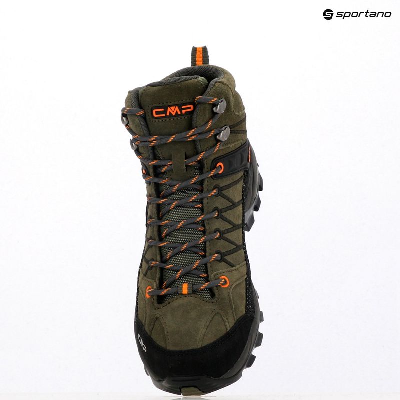 Buty trekkingowe męskie CMP Rigel Mid Wp olive/flame 13