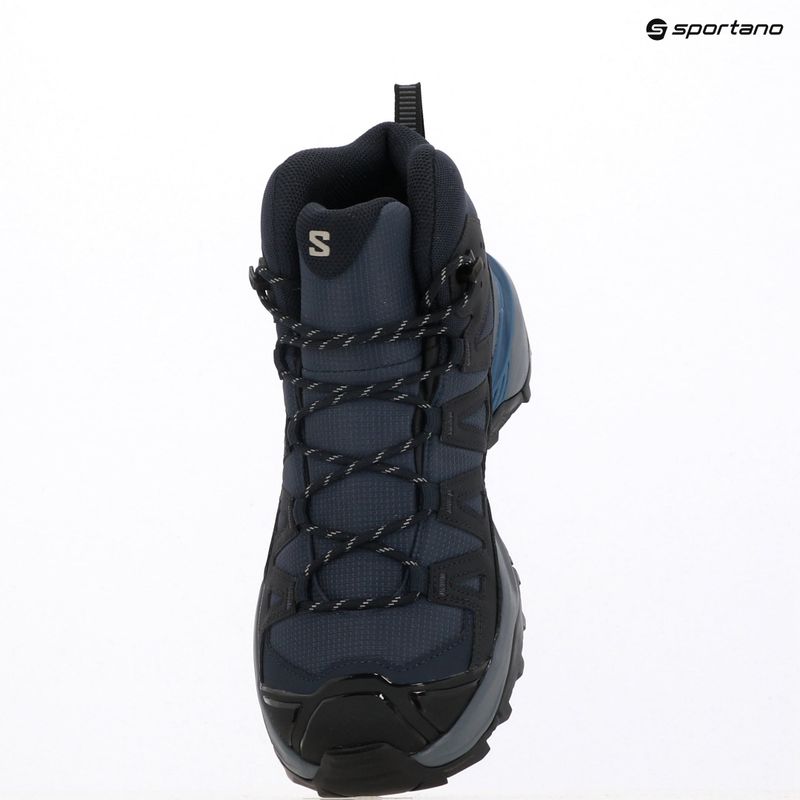 Buty trekkingowe męskie Salomon X Ultra 360 Mid GTX blue nights/dark navy/dark blue 14